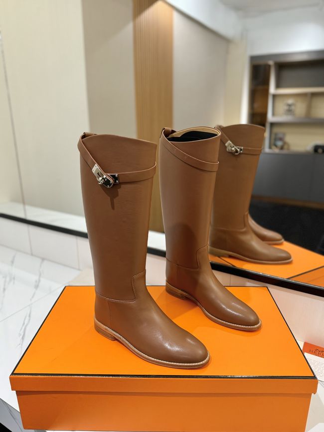 Hermes Jumping Asia Edition Long Boots H25219-3