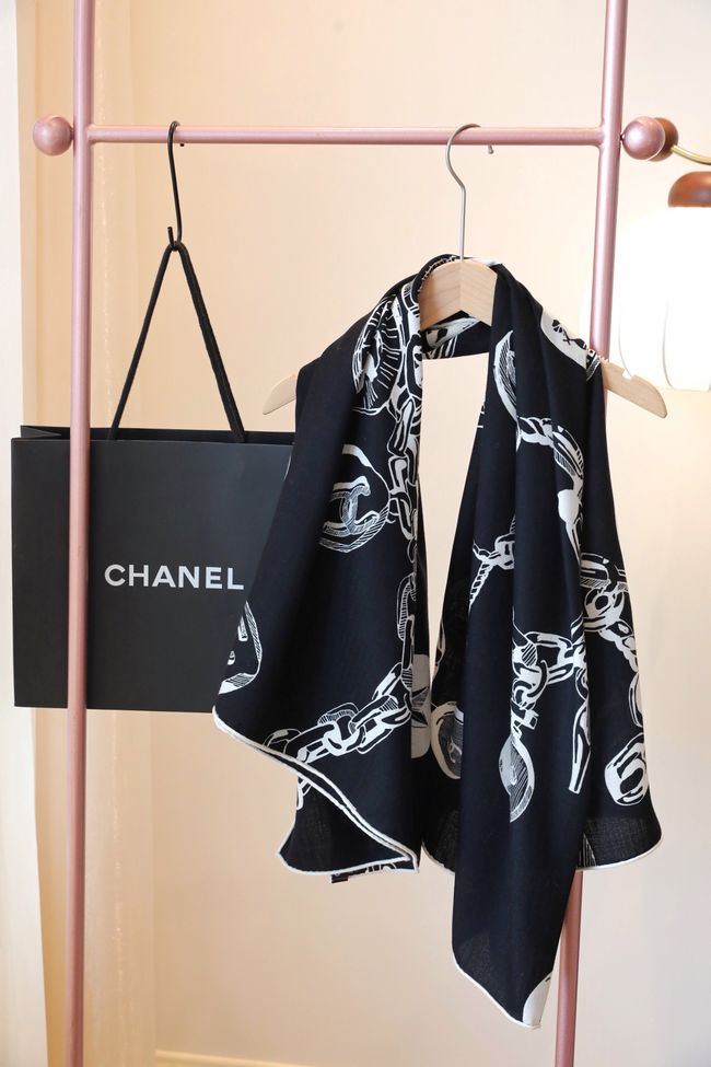 Chanel Wool and Silk Shawl AAC492-3 Chanel Wool and Silk Shawl AAC492-3
