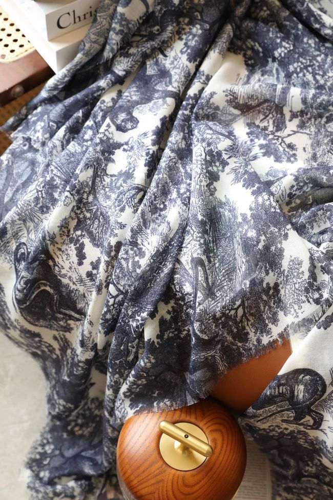 Dior Oblique Shawl L1169-1 Dior Oblique Shawl L1169-1