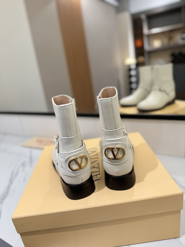 Valentino LOGO cowhide ankle boots S0QN8-3