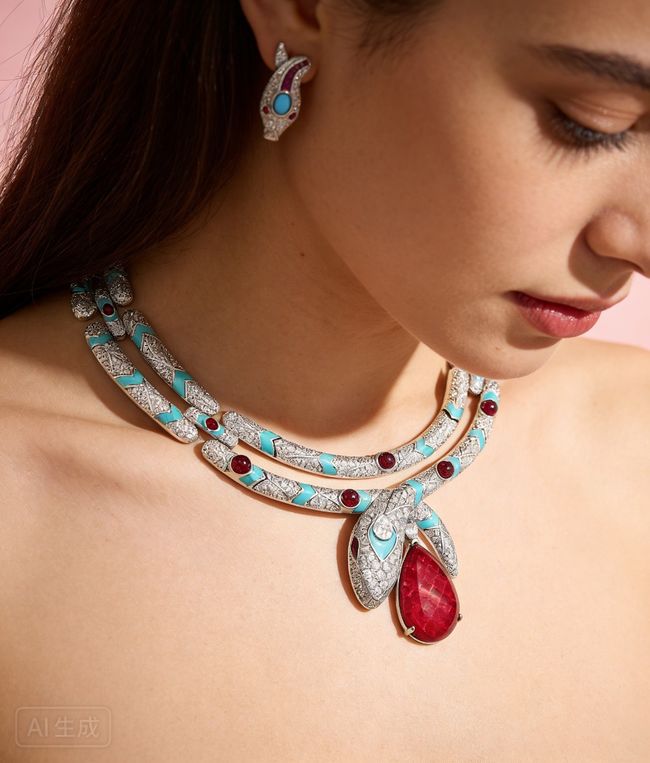 BVLGARI necklace&Earring EE10034 BVLGARI necklace&Earring EE10034