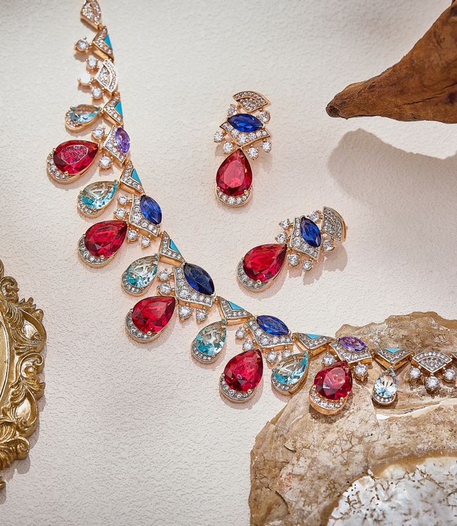 BVLGARI necklace&Earring EE10042