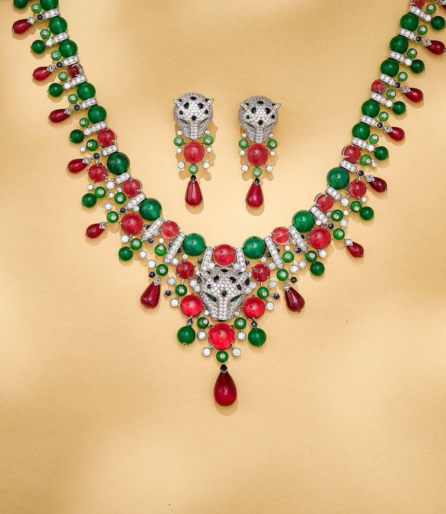 Cartier necklace&Earring EE10043