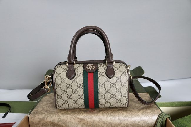 Gucci Ophidia small boston bag 841294 brown Gucci Ophidia small boston bag 841294 brown