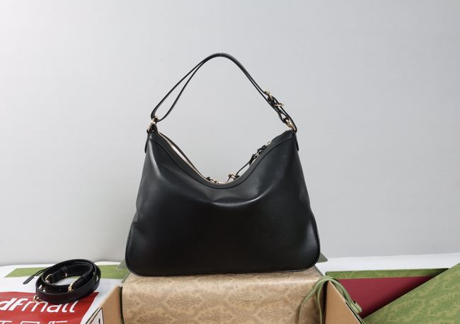 Gucci Starlet large shoulder bag soft leather A00CI2 black Gucci Starlet large shoulder bag soft leather A00CI2 black