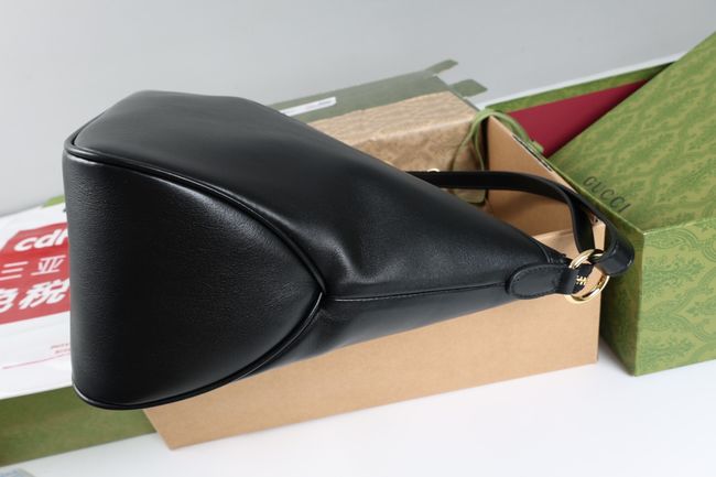 Gucci Starlet large shoulder bag soft leather A00CI2 black Gucci Starlet large shoulder bag soft leather A00CI2 black