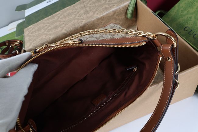 Gucci Starlet medium shoulder bag A00CI1 brown Gucci Starlet medium shoulder bag A00CI1 brown