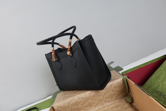 Gucci Bamboo Tote medium bag A005YB black Gucci Bamboo Tote medium bag A005YB black