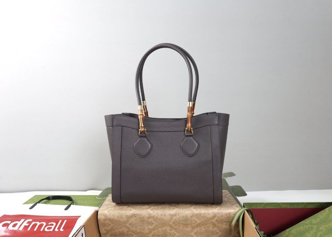 Gucci Bamboo Tote medium bag A005YB gray Gucci Bamboo Tote medium bag A005YB gray