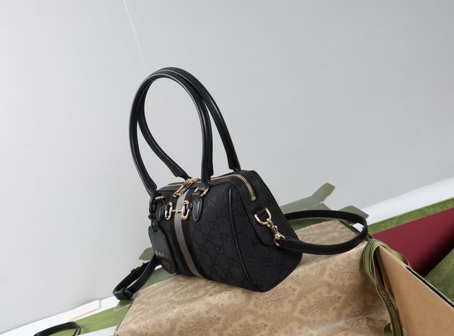 Gucci Borsetto medium boston bag 866732 black Gucci Borsetto medium boston bag 866732 black