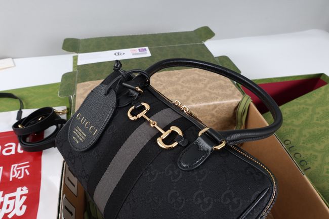 Gucci Borsetto medium boston bag 866732 black Gucci Borsetto medium boston bag 866732 black