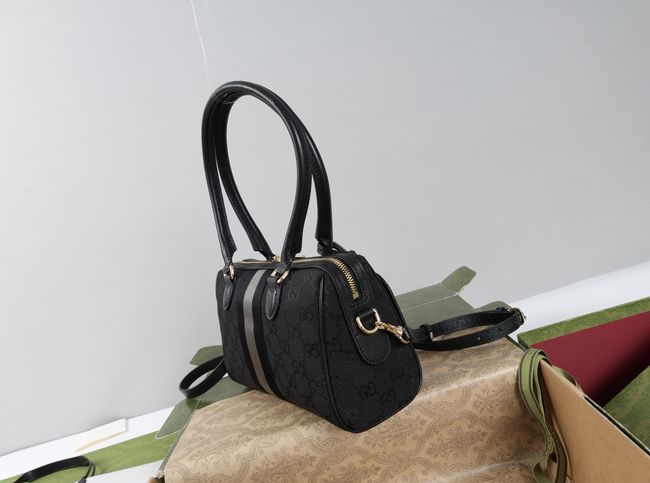 Gucci Borsetto medium boston bag 866732 black Gucci Borsetto medium boston bag 866732 black