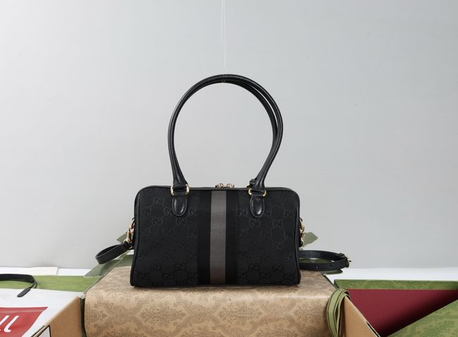 Gucci Borsetto medium boston bag 866732 black Gucci Borsetto medium boston bag 866732 black