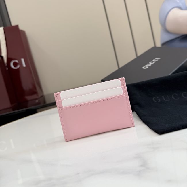 Gucci Card case with Horsebit A006YR pink Gucci Card case with Horsebit A006YR pink