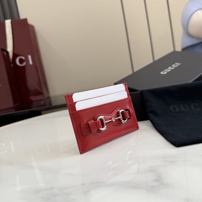 Gucci Card case with Horsebit A006YR red Gucci Card case with Horsebit A006YR red