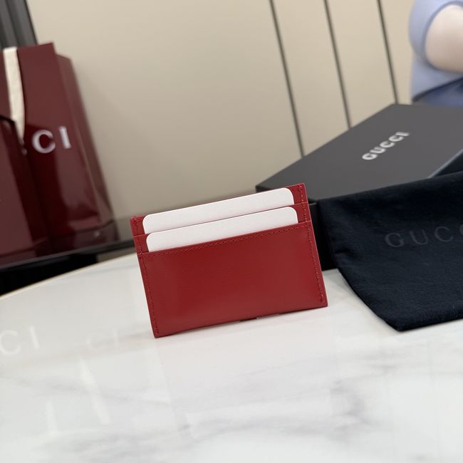 Gucci Card case with Horsebit A006YR red Gucci Card case with Horsebit A006YR red