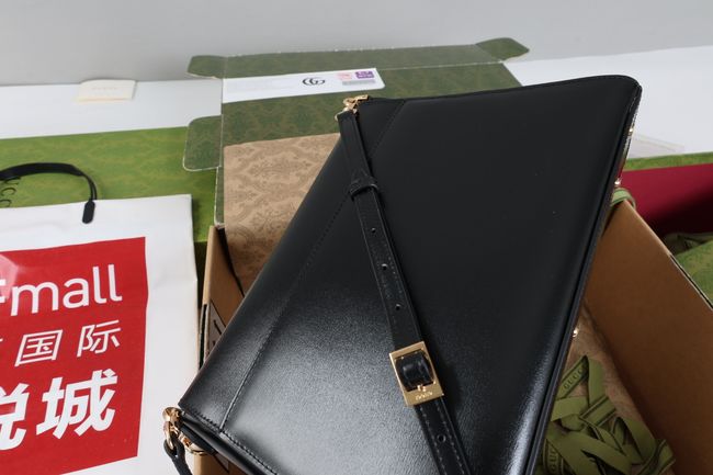 Gucci Horsebit Duomo medium top handle bag A006N6 black Gucci Horsebit Duomo medium top handle bag A006N6 black