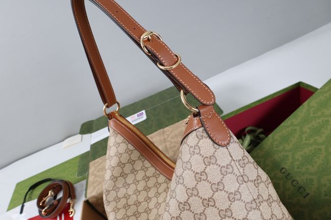 Gucci Starlet large shoulder bag A00CI2 brown