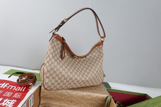 Gucci Starlet large shoulder bag A00CI2 brown