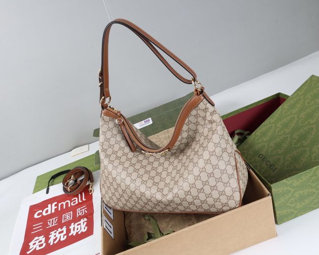 Gucci Starlet large shoulder bag A00CI2 brown