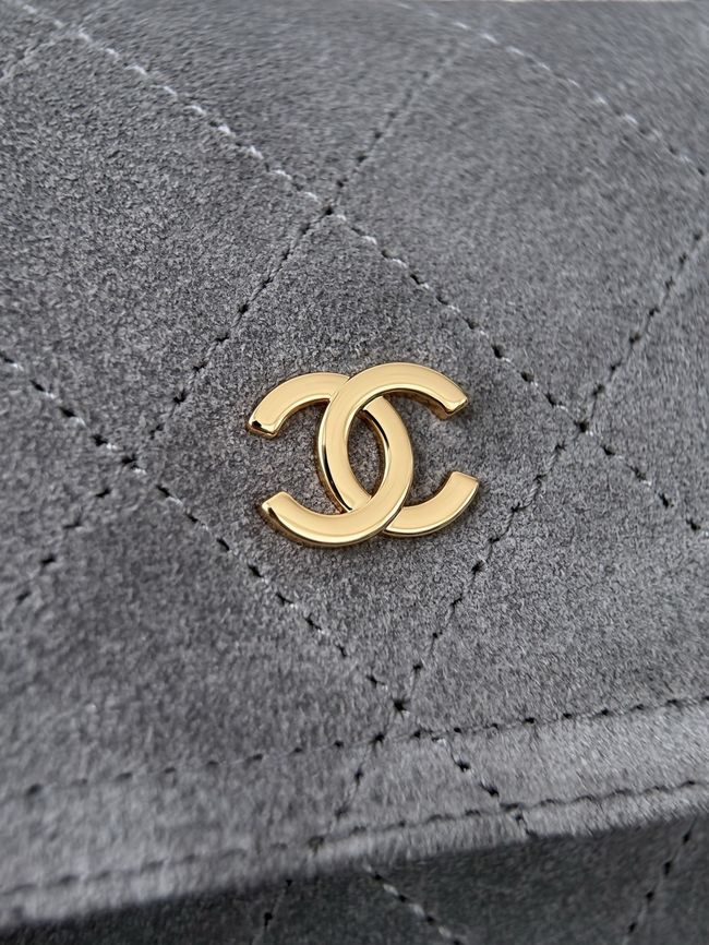 Chanel Backpack AS6465 Dark Gray Chanel Backpack AS6465 Dark Gray