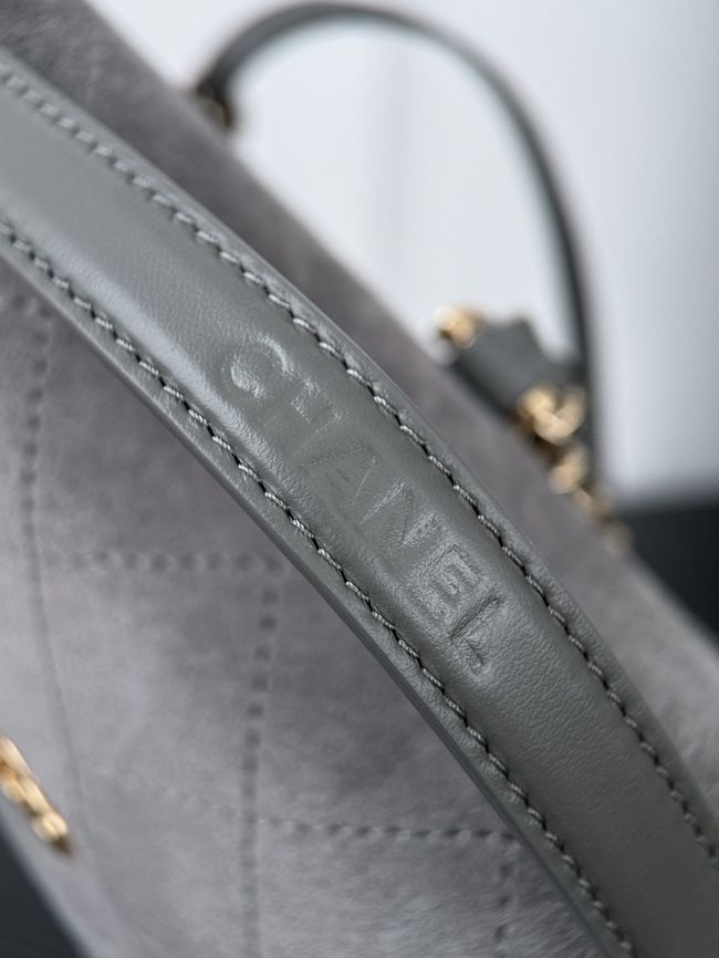 Chanel Backpack AS6465 Dark Gray Chanel Backpack AS6465 Dark Gray