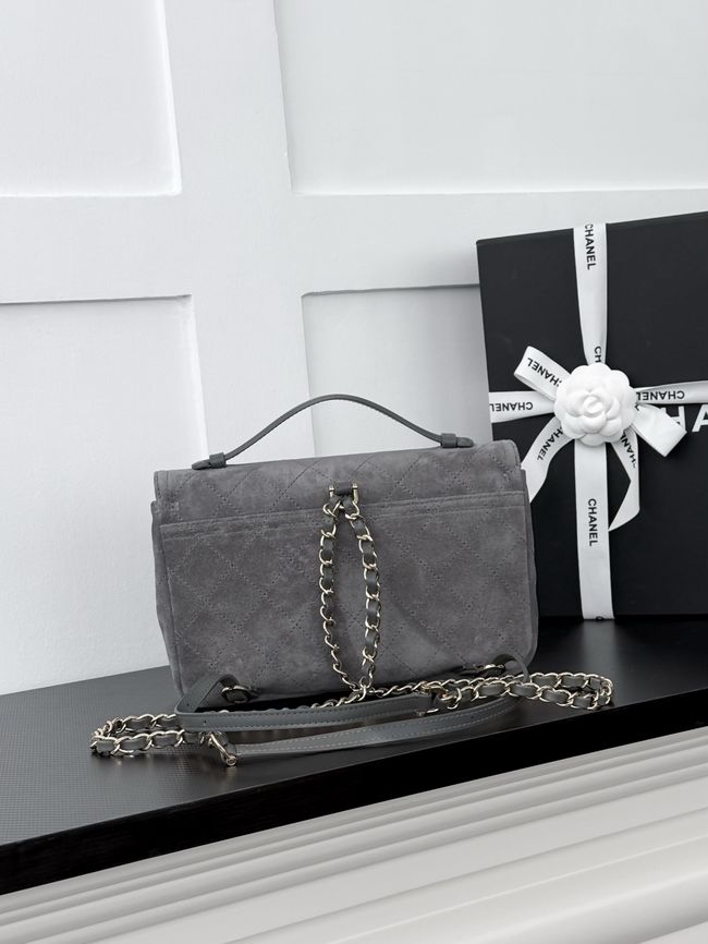 Chanel Backpack AS6465 Dark Gray Chanel Backpack AS6465 Dark Gray