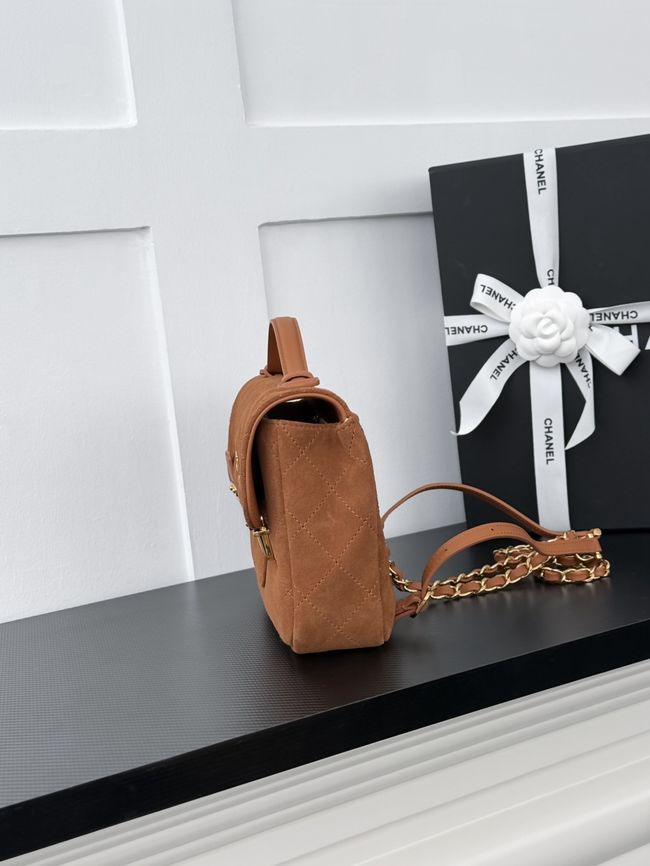Chanel Backpack AS6465 tan Chanel Backpack AS6465 tan