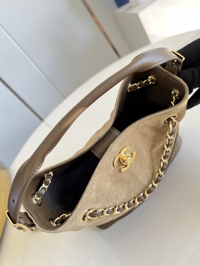 Chanel Mini Shopping Bag AS5633 Light Brown Chanel Mini Shopping Bag AS5633 Light Brown