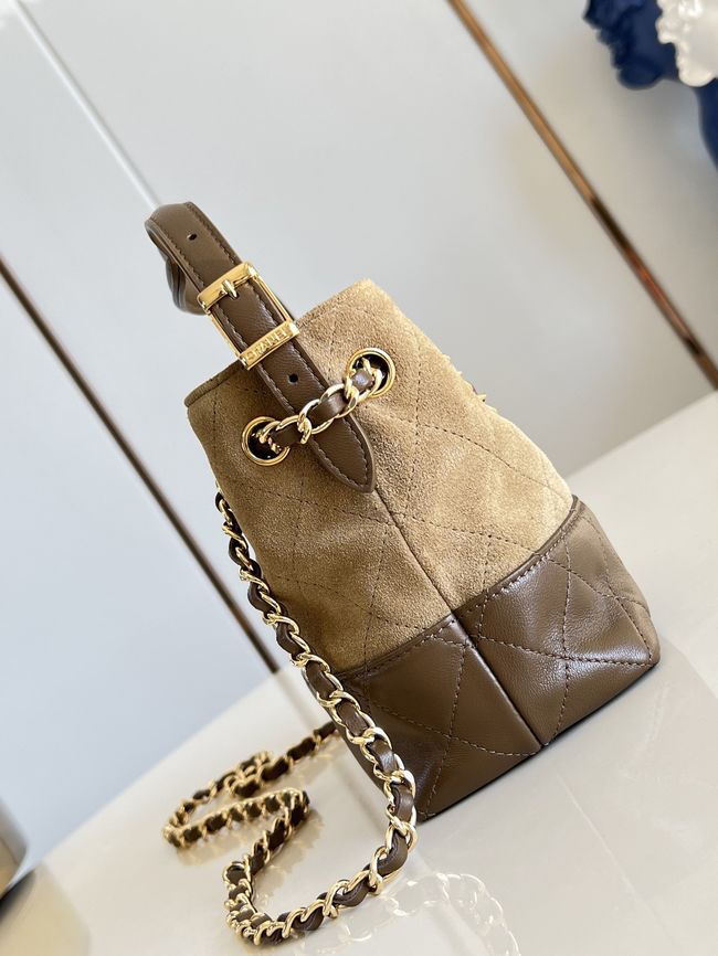 Chanel Mini Shopping Bag AS5633 Light Brown Chanel Mini Shopping Bag AS5633 Light Brown