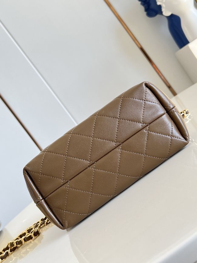 Chanel Mini Shopping Bag AS5633 Light Brown Chanel Mini Shopping Bag AS5633 Light Brown