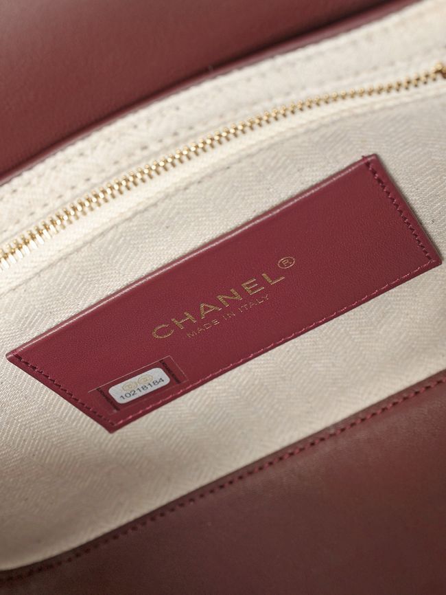 Chanel Small Flap Bag AS6625 Burgundy Chanel Small Flap Bag AS6625 Burgundy