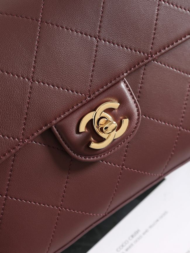 Chanel Small Flap Bag AS6625 Burgundy Chanel Small Flap Bag AS6625 Burgundy