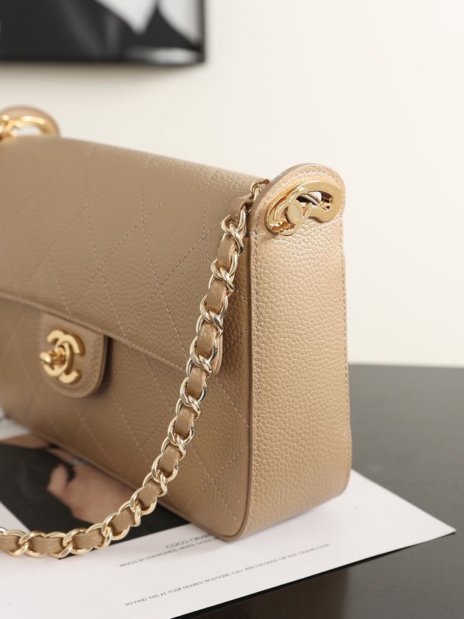 Chanel Small Flap Bag AS6625 Light Brown Chanel Small Flap Bag AS6625 Light Brown