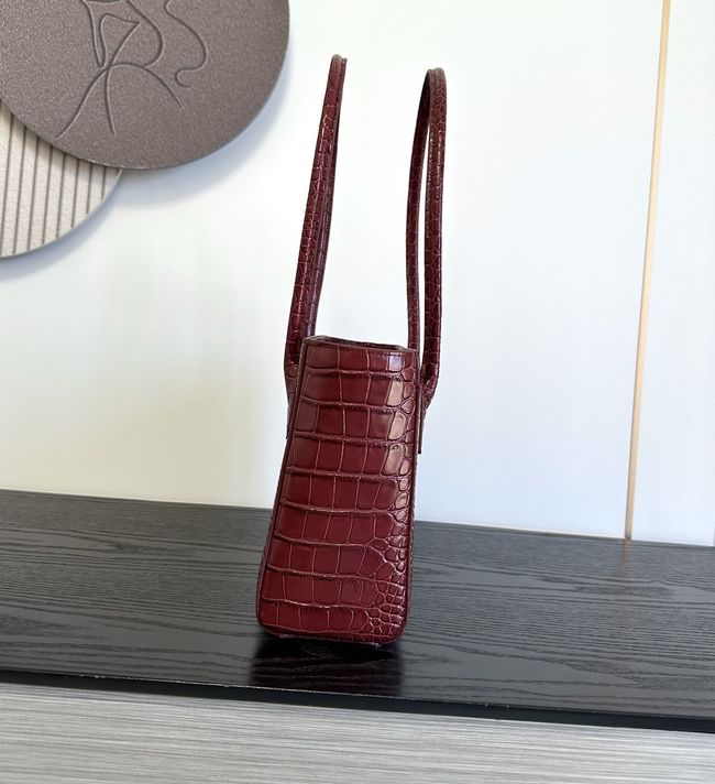 Chanel Small Shopping Bag AS6492 Burgundy Chanel Small Shopping Bag AS6492 Burgundy