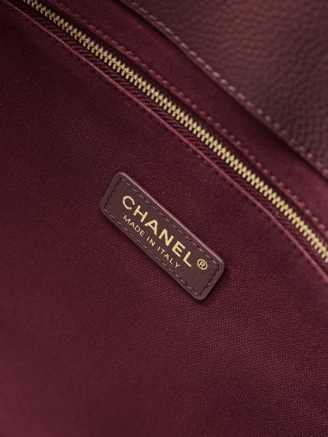 Chanel Shopping Bag AS6242 Burgundy Chanel Shopping Bag AS6242 Burgundy