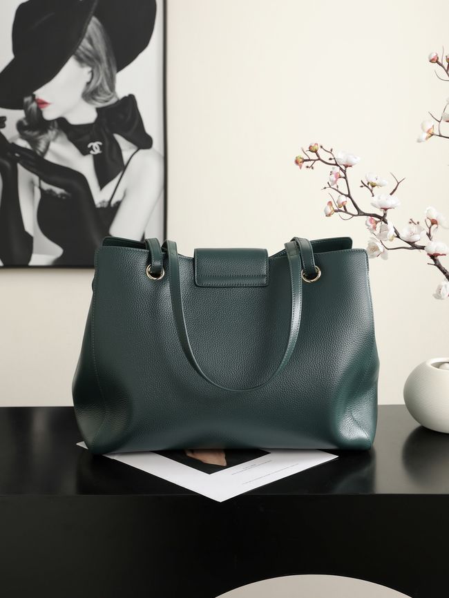 Chanel Shopping Bag AS6242 dark green Chanel Shopping Bag AS6242 dark green