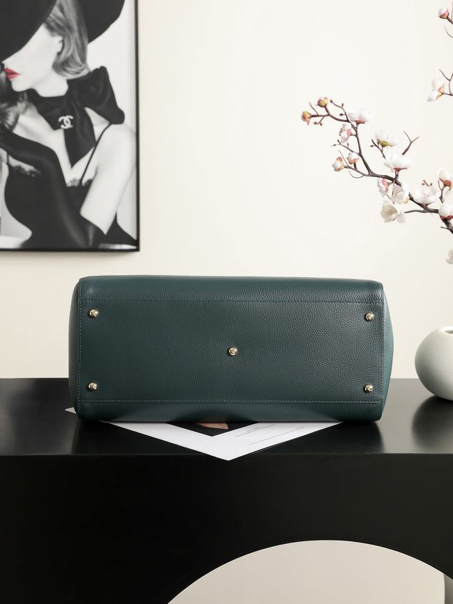 Chanel Shopping Bag AS6242 dark green Chanel Shopping Bag AS6242 dark green