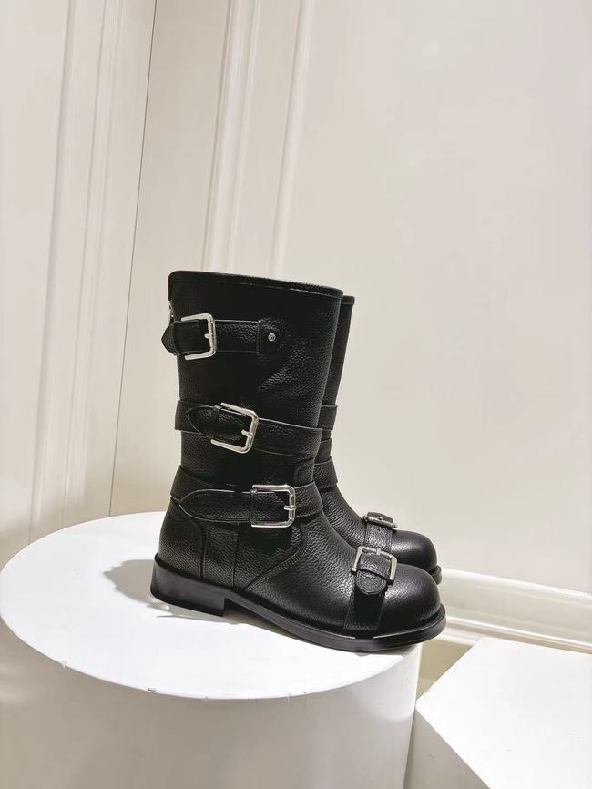 Dolce & Gabbanaleather booties 1U188-4