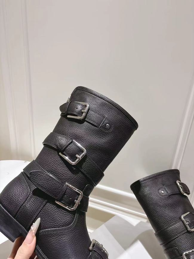 Dolce & Gabbanaleather booties 1U188-4