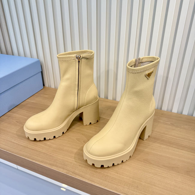 Prada Monolith brushed leather Chelsea boots G085-10