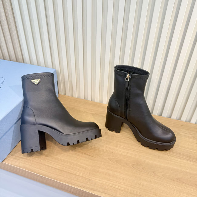 Prada Stride stretch nappa leather booties 1T546O-1