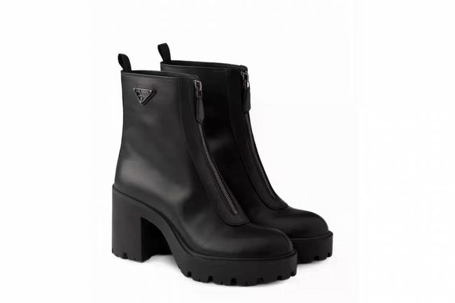 Prada Stride stretch nappa leather booties 1T546O-2